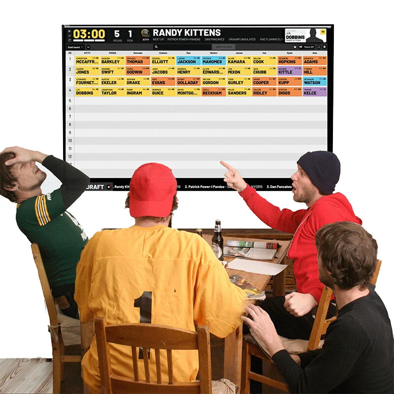 FanDraft Online Fantasy Football Draft Board